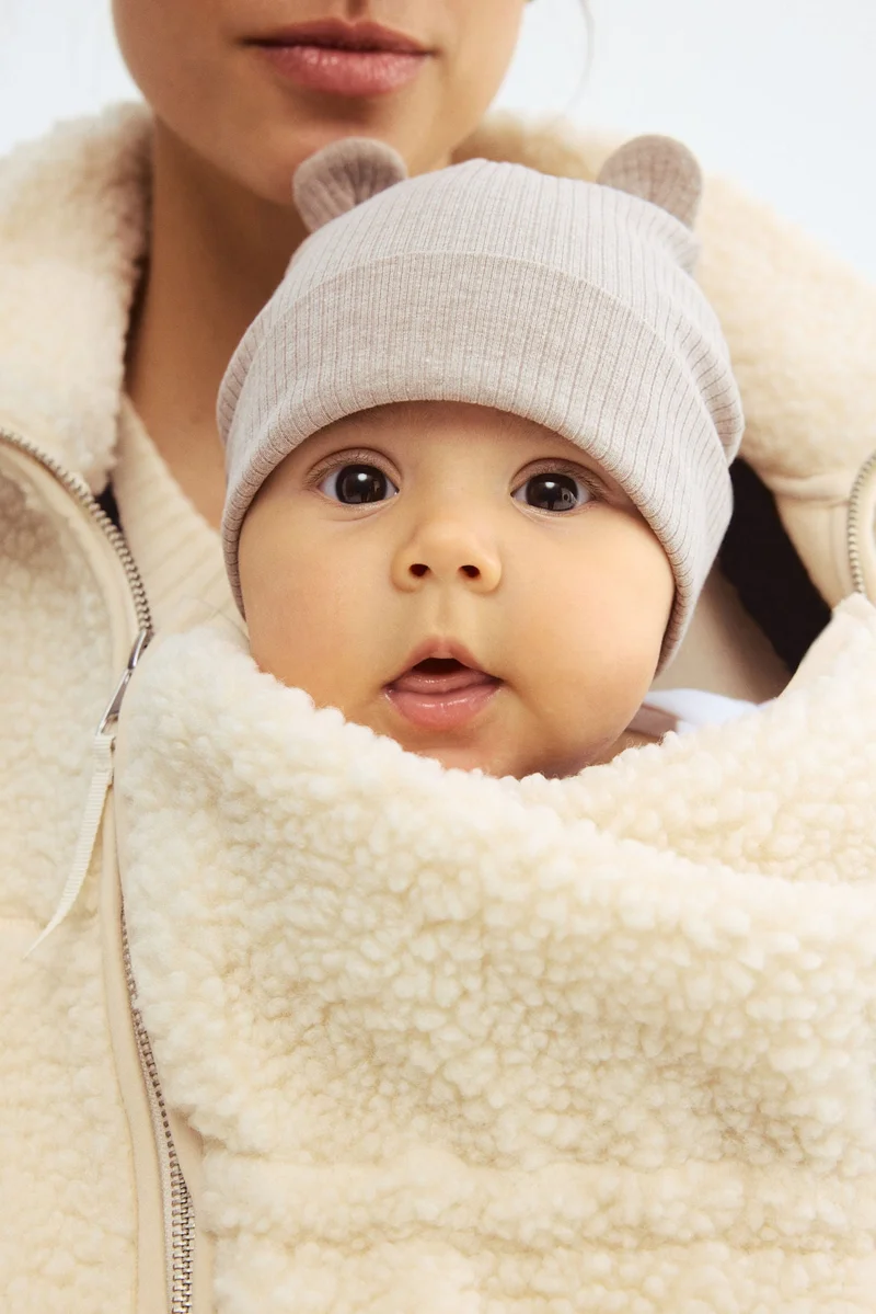 H&M MAMA Before &amp; After Babywearing teddy jacket